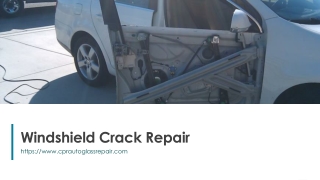 Windshield Crack Repair