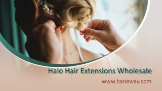 Best Deals - Halo Hair Extensions Wholesale - www.haneway.com