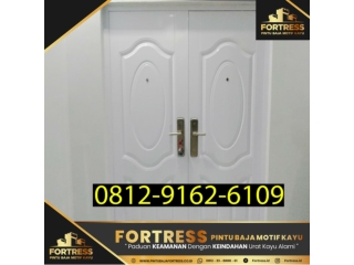 0812-9162-6107 (FORTRESS), gambar pintu minimalis warna putih, model pintu besi minimalis warna putih, pintu minimalis 1