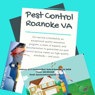 Pest Control Roanoke VA