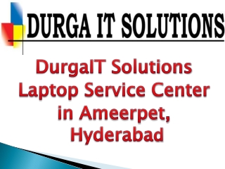 Get a complete solution from our dell service center in Hyderabad
