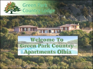 Green Park Country Apartments Olbia | Country Lodge