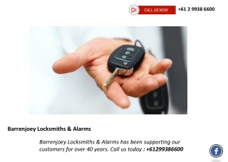 Locksmith Sydney Call us - 61299386600