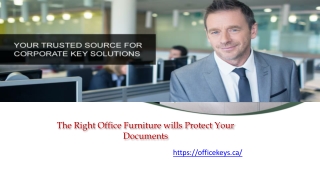 The Right Office Furniture wills Protect Your Documents