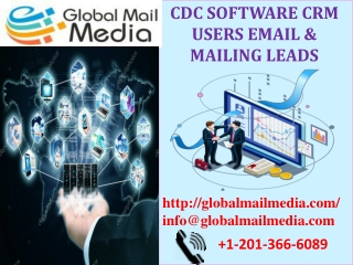 CDC SOFTWARE CRM USERS EMAIL & MAILING LEADS
