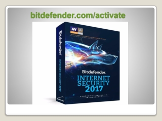 Activate Bitdefender with Key Code central.bitdefender.com
