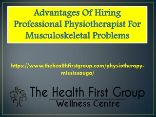 Physiotherapy mississauga