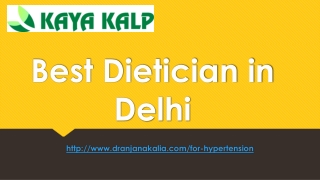 Best Dietician in Delhi-Dr Anjana Kalia