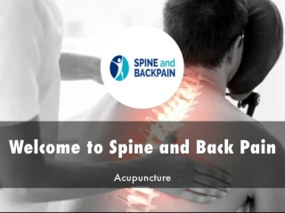 Information Presentation Of Spine and backpain