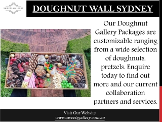 Doughnut Wall Sydney