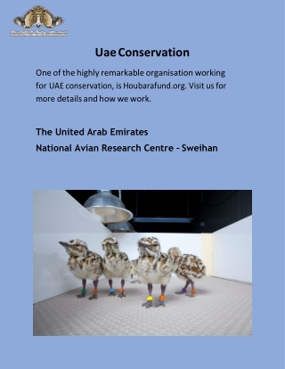 Uae Conservation - Houbarafund