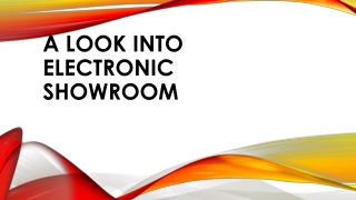 Electronic Showroom in Coimbatore