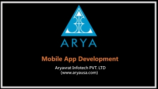 Mobile App Development (Arya)