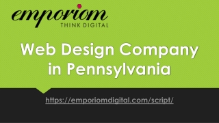 Web Design Company in Pennsylvania-Emporiomdigital