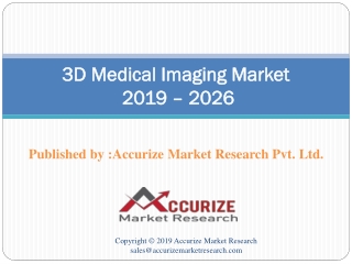 3D Medical Imaging Market