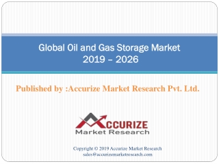 Oil and Gas Storage Market