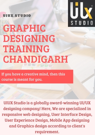 Graphic Designing Training Chandigarh