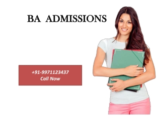 Distance BA Admission | Correspondence BA Admission Program Fees Structures