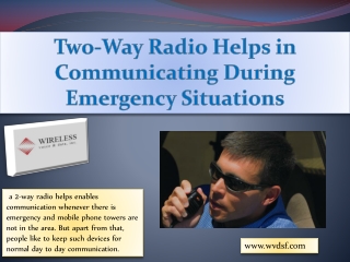 Two-Way Radio