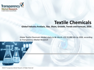 Textile Chemicals Market Volume Forecast and Value Chain Analysis 2026