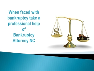 bankruptcy attorney nc