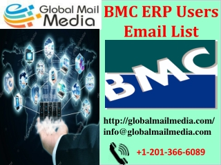 Bmc ERP Users Email List