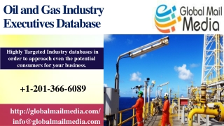 Oil and Gas Industry Executives Database