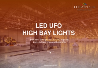 Best UFO High Bay Lights For Warehouse Lighting