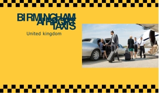 Heathrow to Birmingham Taxi - Birmingham Airport Taxis