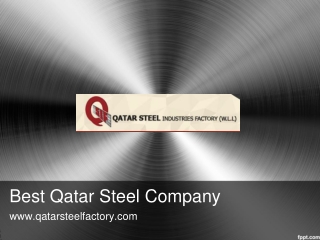 Best Qatar Steel Company - www.qatarsteelfactory.com