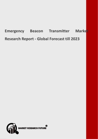 Rise in Maritime Accidents to Have Positive Impact on Emergency Beacon Transmitter Market Growth