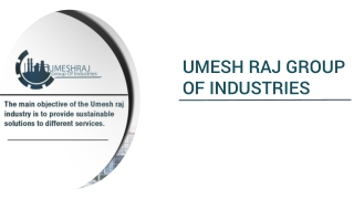 URG GROUP |industry in rajasthan