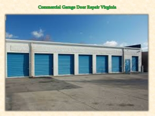 Commercial Garage Door Repair Virginia