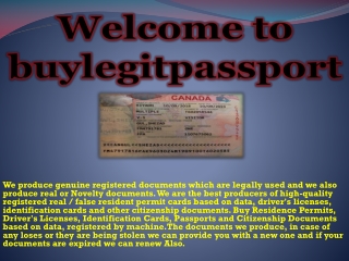 Fake Driver's License online