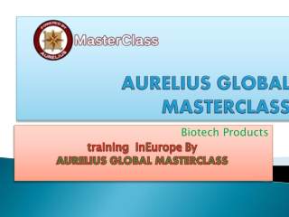 Biotech Products Training in Europe