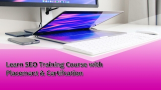 SEO Training in Delhi