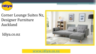 Corner Lounge Suites Nz, Designer Furniture Auckland - Idiya.co.nz