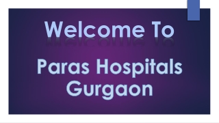 Get the best Medical facility in Gurgaon