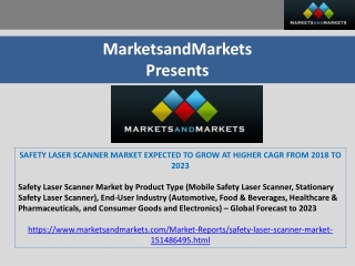 Safety Laser Scanner Market Expected To Grow At Higher CAGR from 2018 To 2023