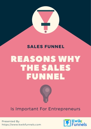 Reasons Why the Sales Funnel Is Important For Entrepreneurs