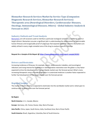 Biomarker Research Services Market