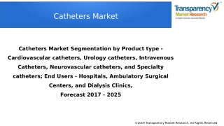 Catheters Market Size, Share & Trend | Industry Analysis Report, 2025