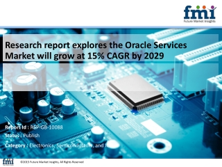 Oracle Services Market Poised to Expand at a Robust Pace Over 2019-2029