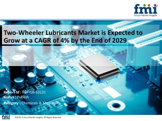 Two-Wheeler Lubricants Market to Witness Heightened Growth During the Period 2019 - 2029