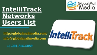 IntelliTrack Networks Users List