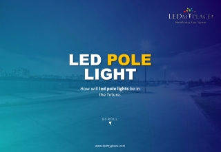 Outdoor LED Parking Lot Pole Lights