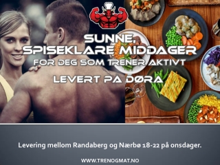 Levering mellom Randaberg og Nærbø 18-22 på onsdager.