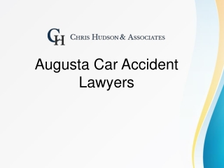 Augusta Car Accident Lawyers