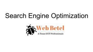 Web Betel- SEO Company In Delhi NCR