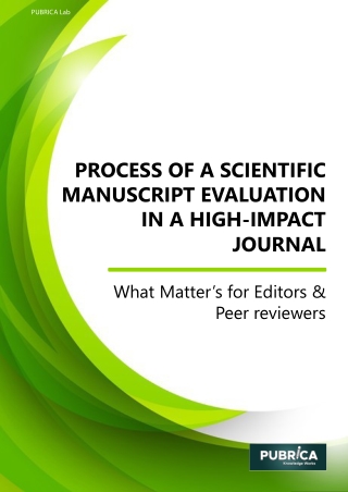 How to Evaluate a Scientific Manuscript in a High Impact Journal | Research